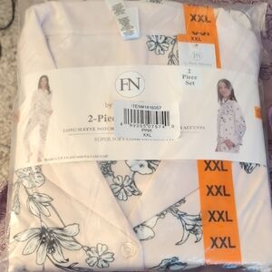 Flora Nikrooz Pink Floral Pajama Set